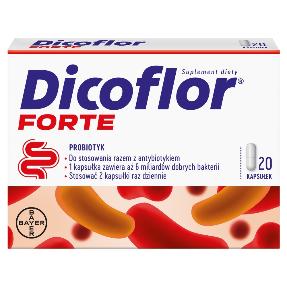 Dicoflor Forte kapsułki 20 szt.