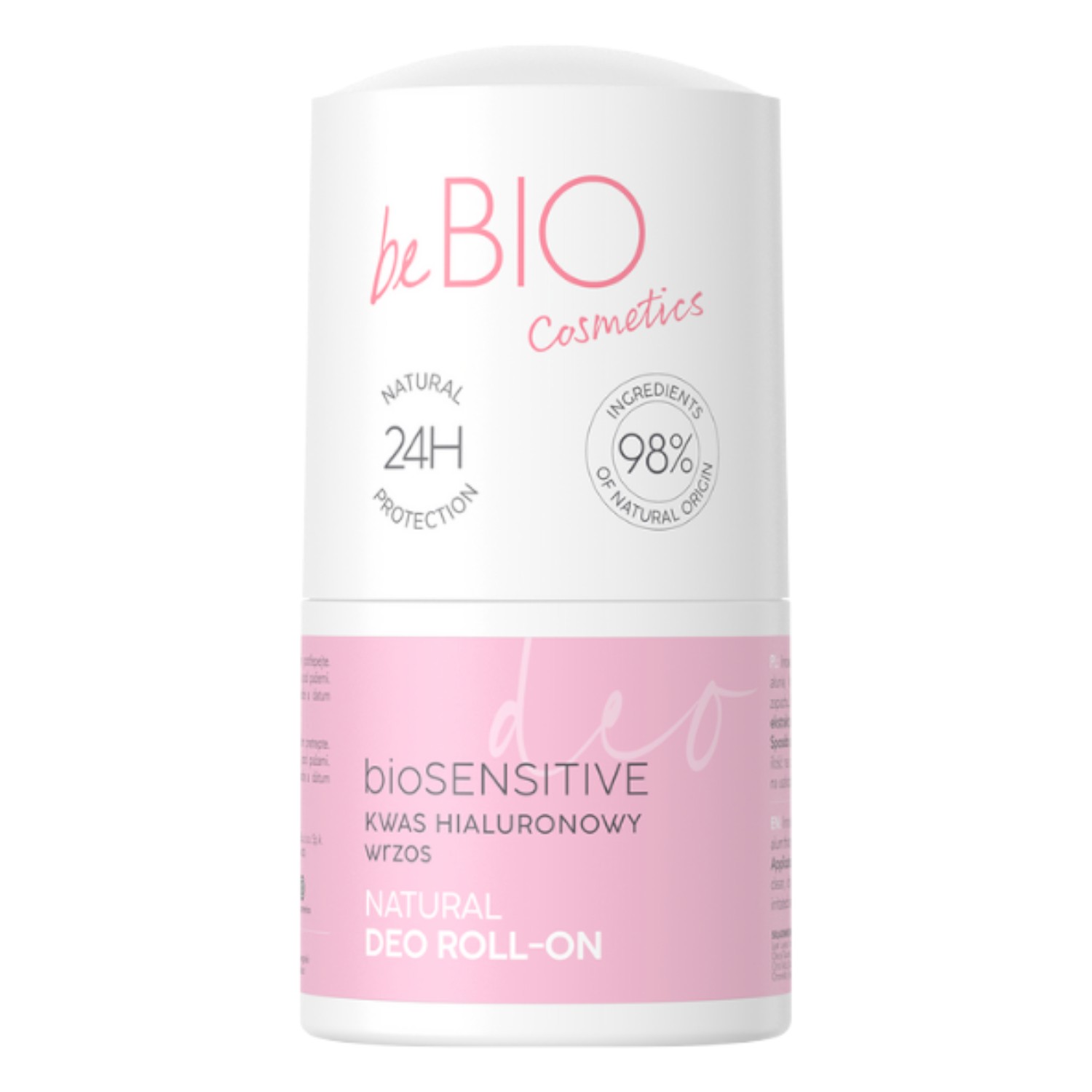 BeBIO Deo (W) Roll-on Hyaluro bioSensitive, wrzos