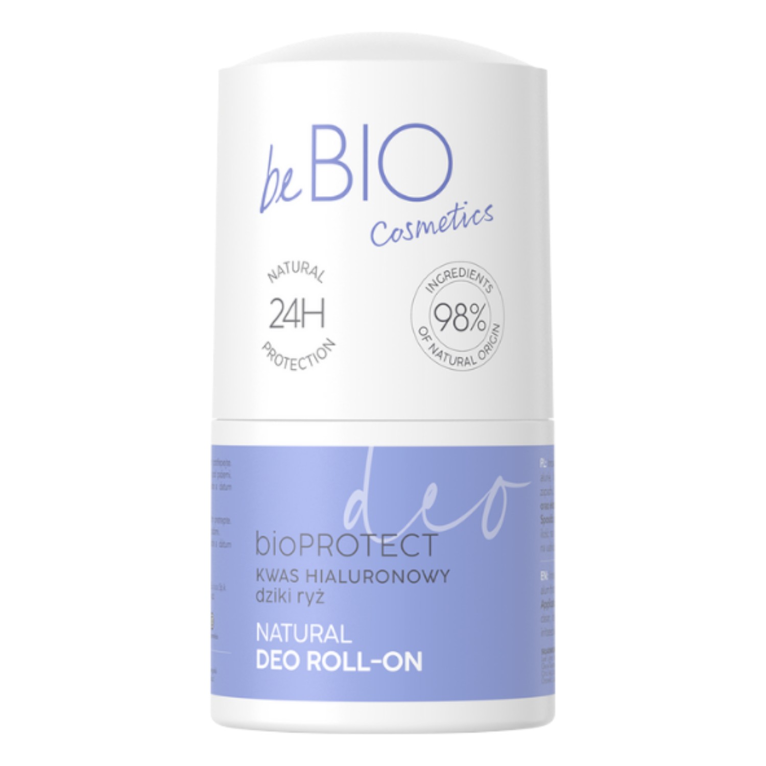 BeBIO Deo (W) Roll-on Hyaluro bioProtect, dziki ryż