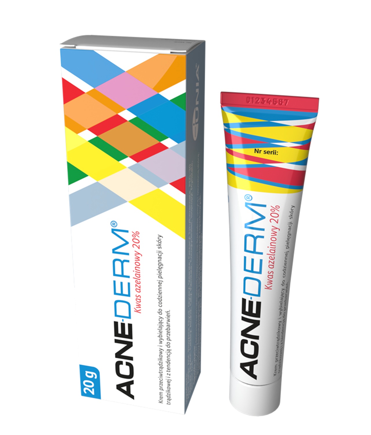 Acne-Derm Kwas azelainowy 20% Krem, 20 g