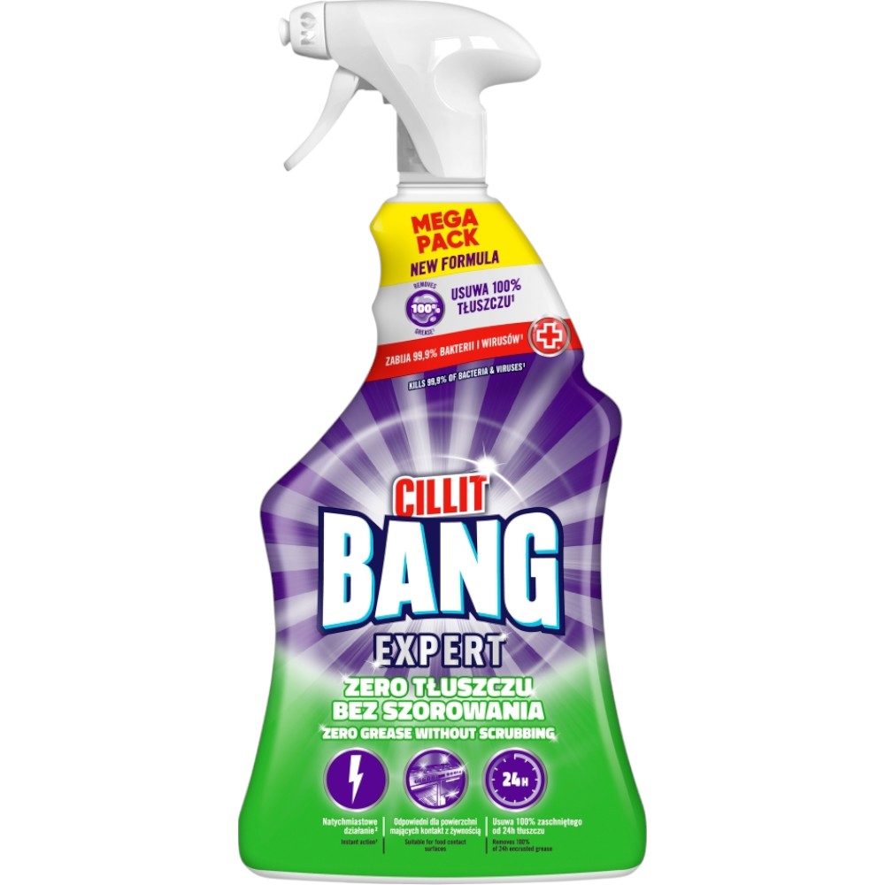 Cillit Bang Expert Zero Tłuszczu, Spray 