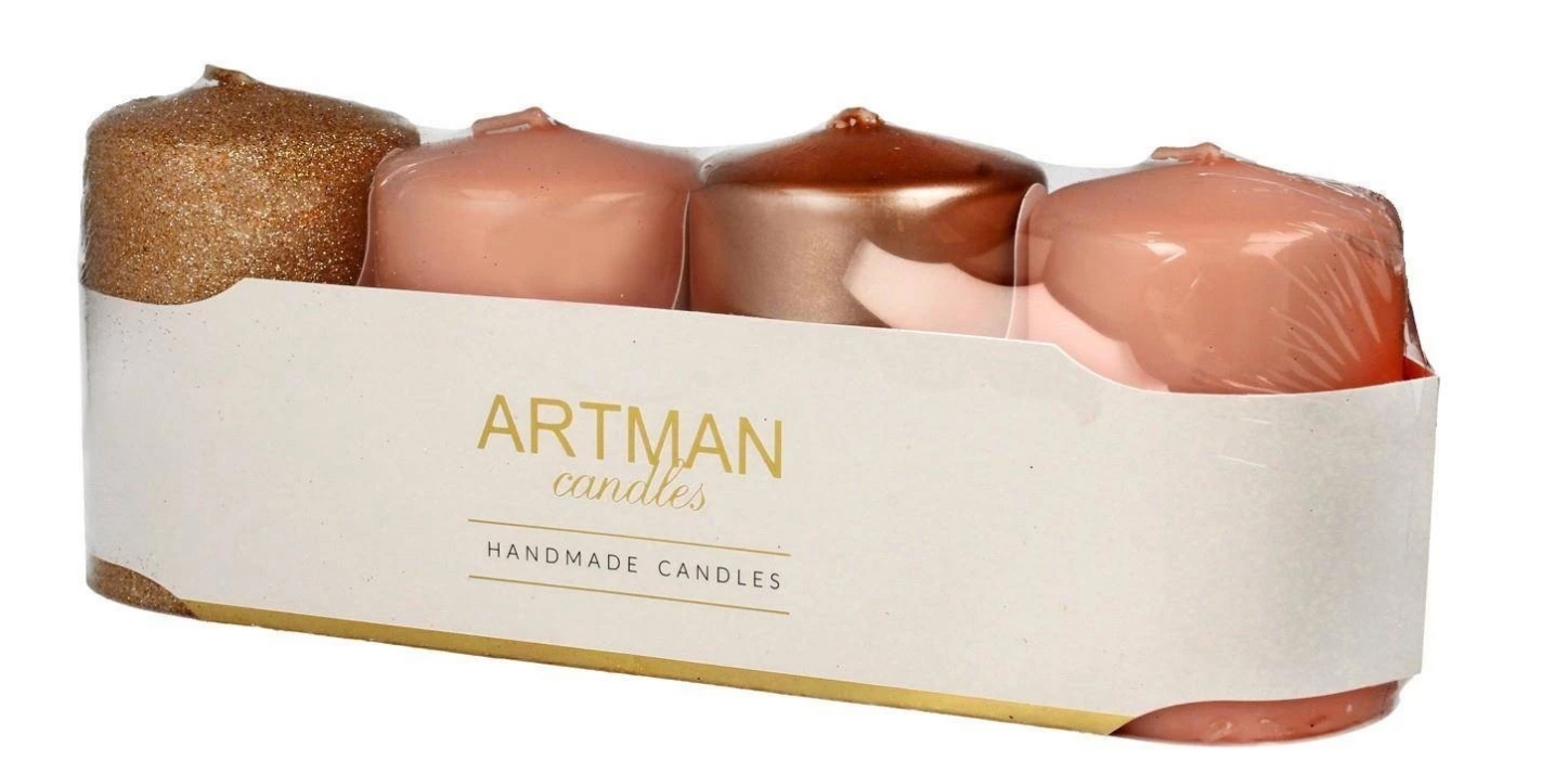 Artman Candles Candela Profumata Rose Gold
