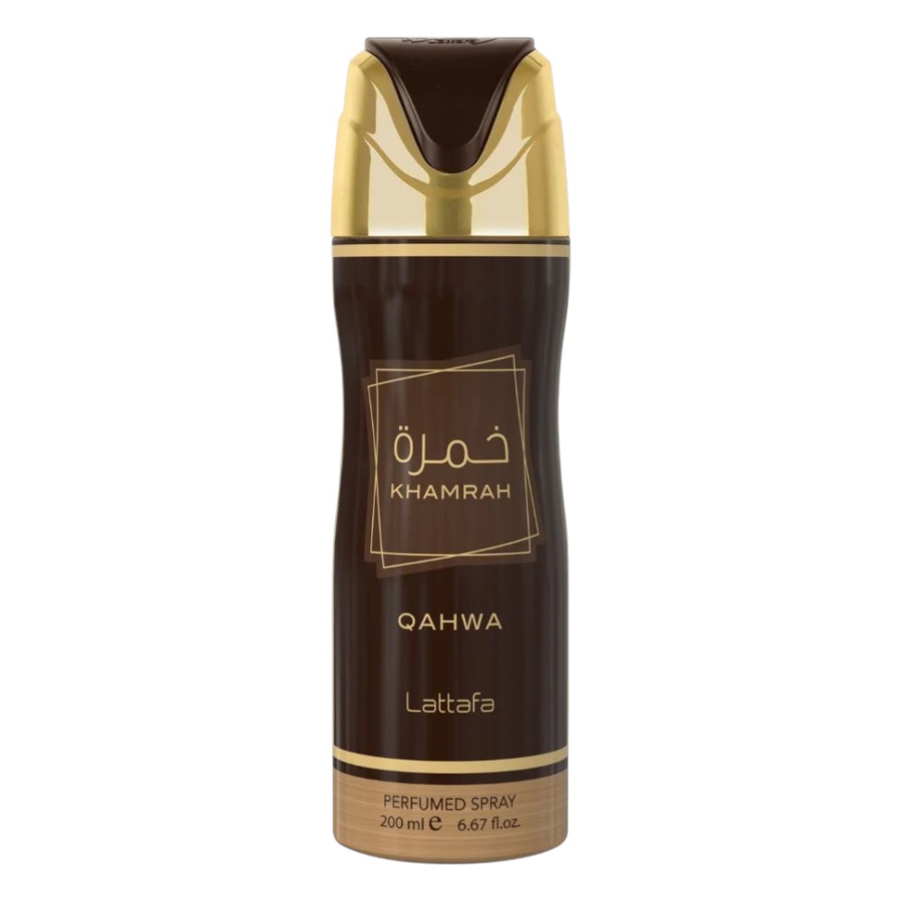 Lattafa Khamrah Qahwa Dezodorant perfumowany uniseks, 200 ml