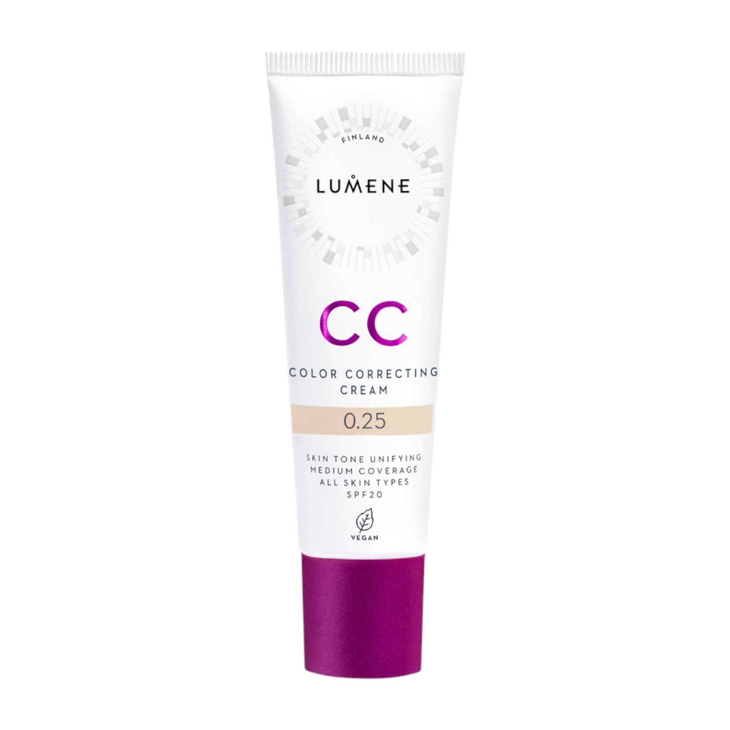 Lumene Cc Color Correcting Cream Cc Cream Per Tinta Uniforme Spf 20 Colore 0.25 (Neutral) 30 Ml-image