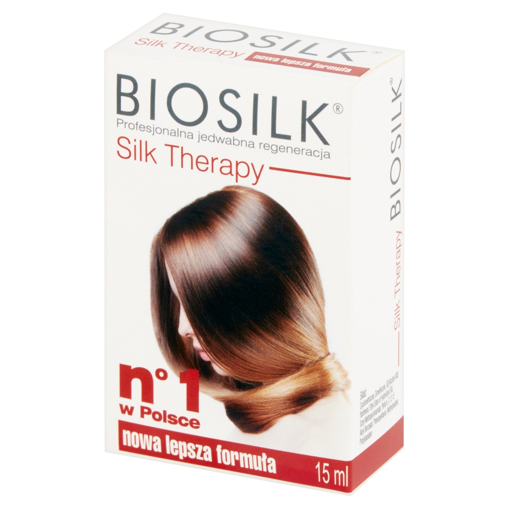 Biosilk Silk Therapy naturalny jedwab regenerujący do włosów