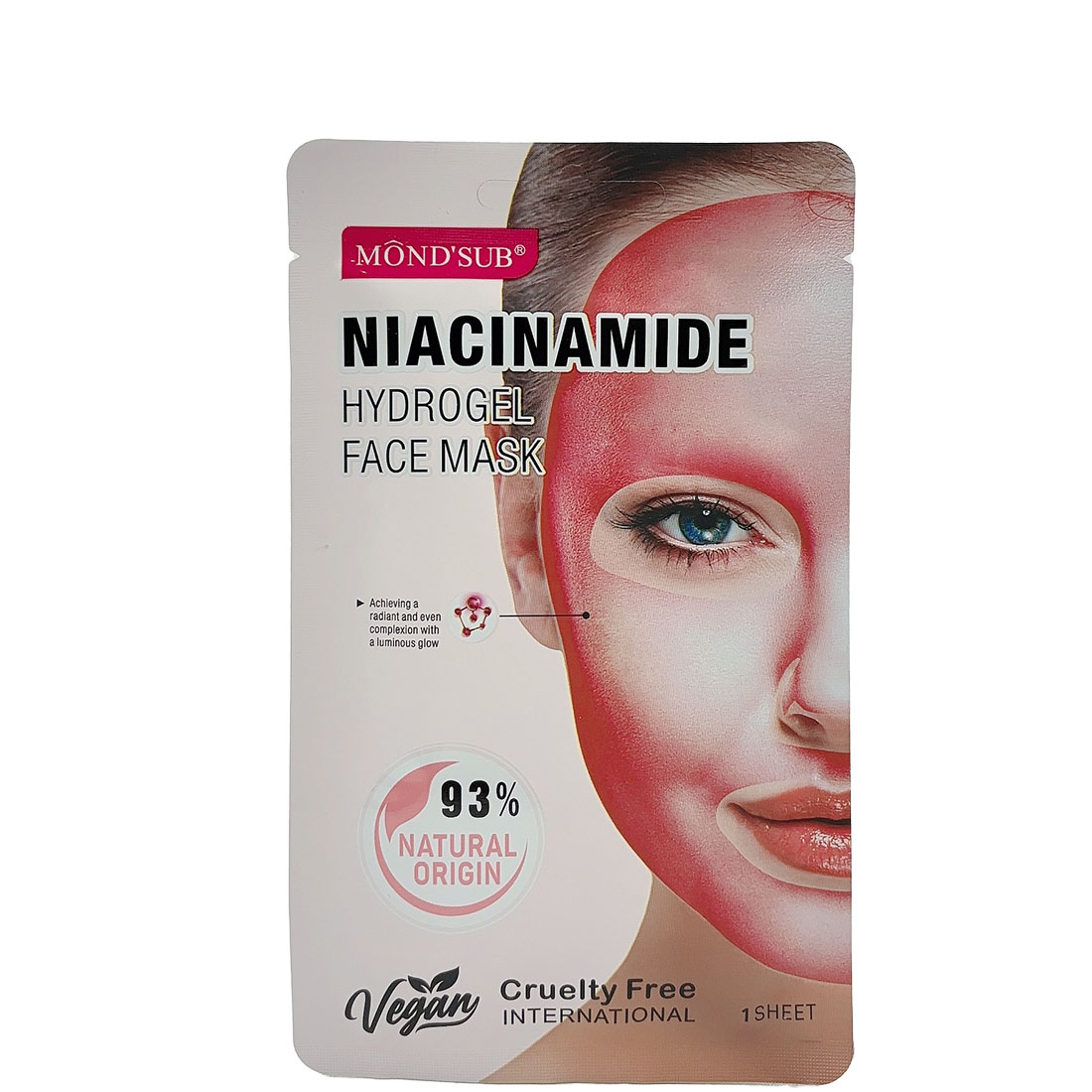 Mond'Sub Niacinamide Hydrogel, Maschera idrogel con niacinamide