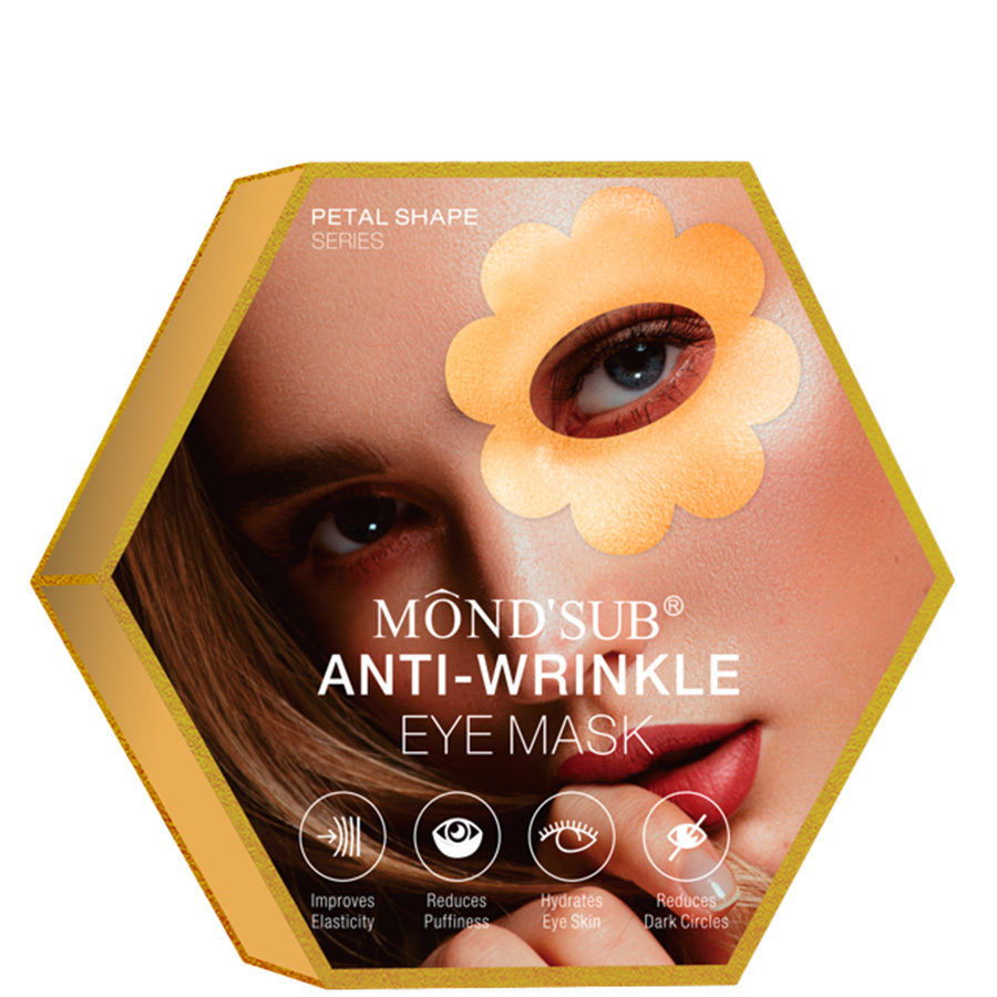 Mond'Sub Maschera Occhi Anti-Rughe, Patch Gel per Occhi, 60 pezzi