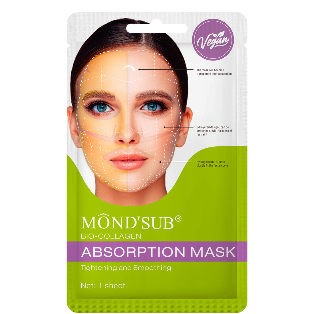 Mond'Sub Maschera Viso Rassodante e Levigante al Bio-Collagene