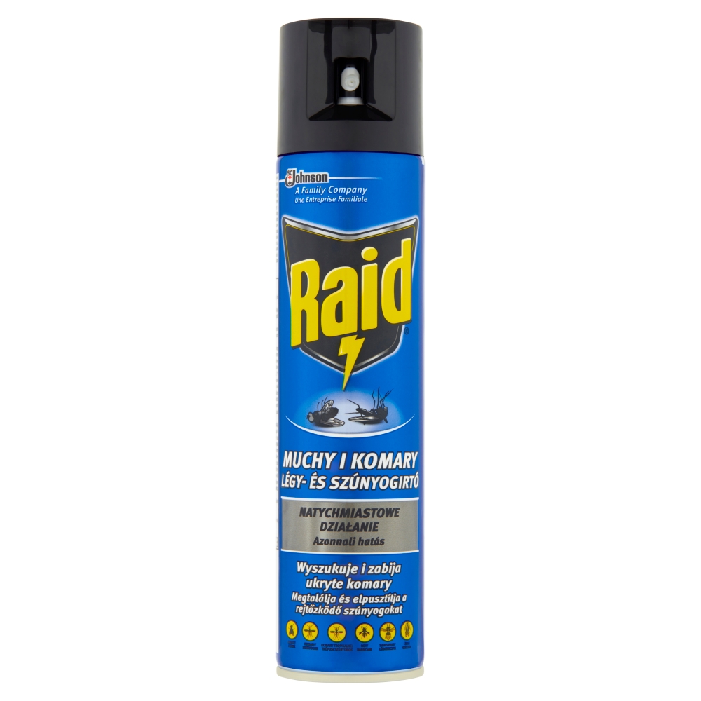 Raid Spray blu per insetti volanti 400 ml