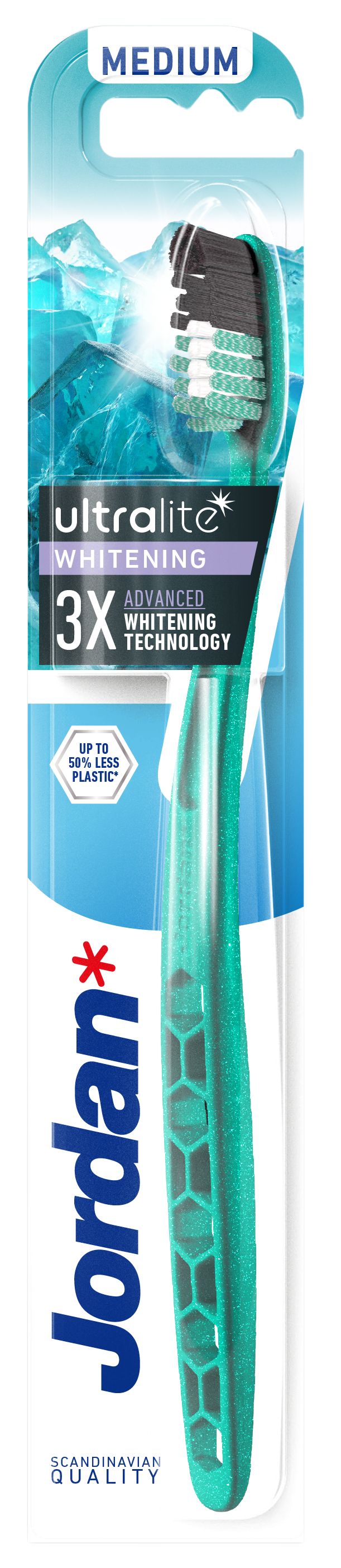Jordan Ultralite Whitening Spazzolino da denti, Medio