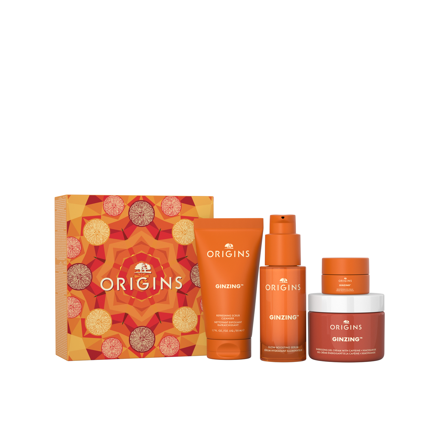 Origins Ginzing™ Glowing Essentials Zestaw prezentowy