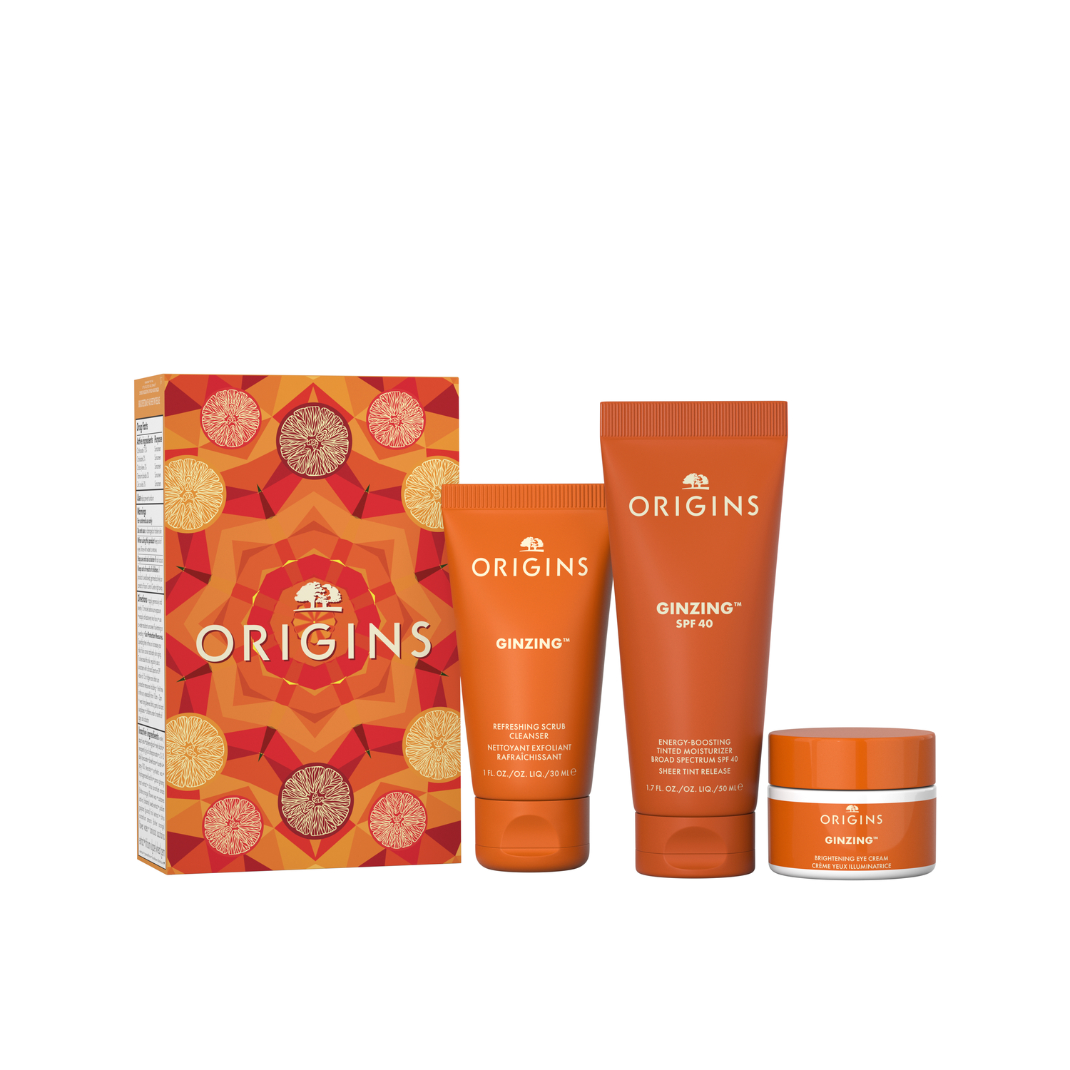 Origins Ginzing™ Tinted Protect & Glow Zestaw prezentowy