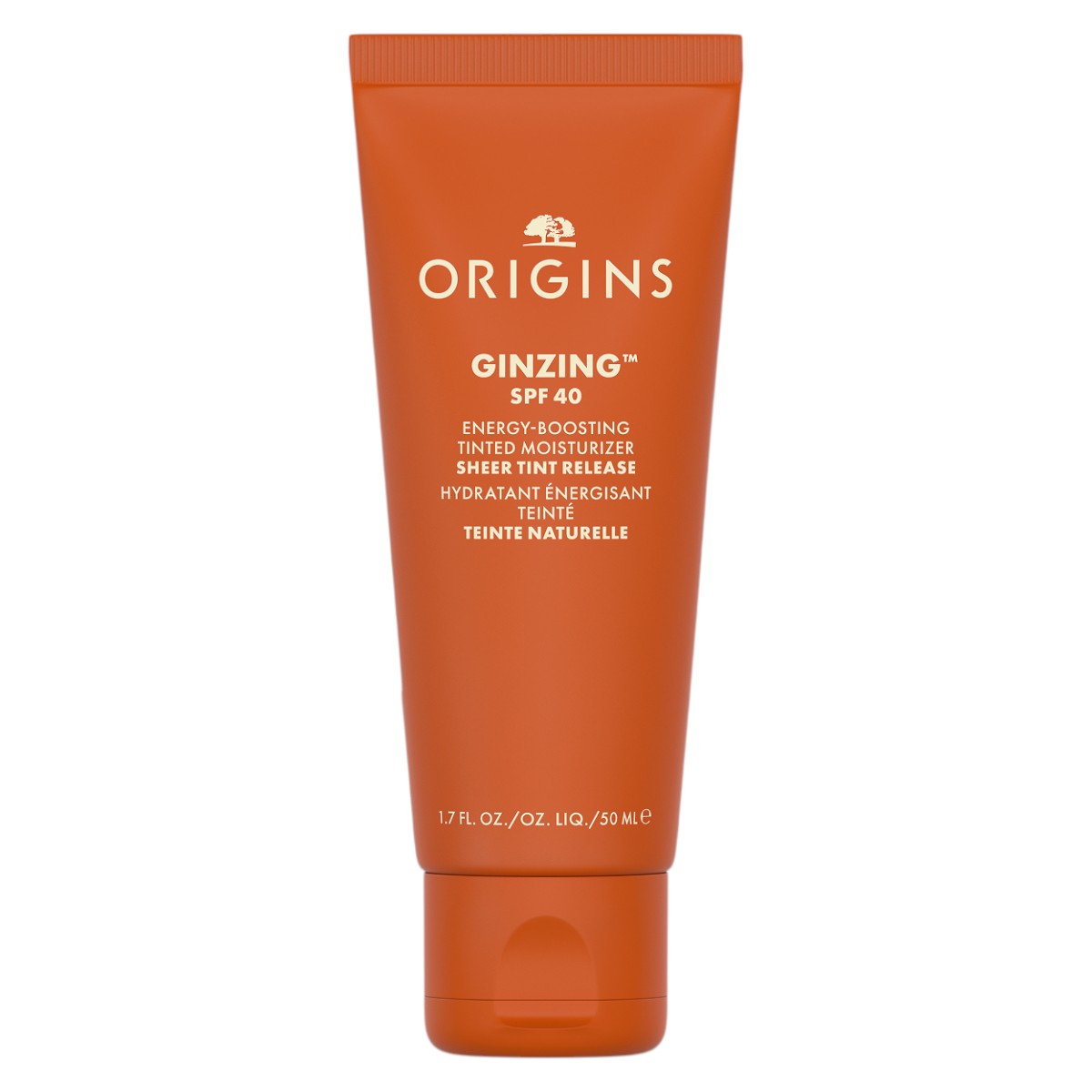 Origins GinZing™ Energy-Boosting Tinted Moisturizer Krem koloryzujący z filtrem SPF 40, 1 Fair to Light