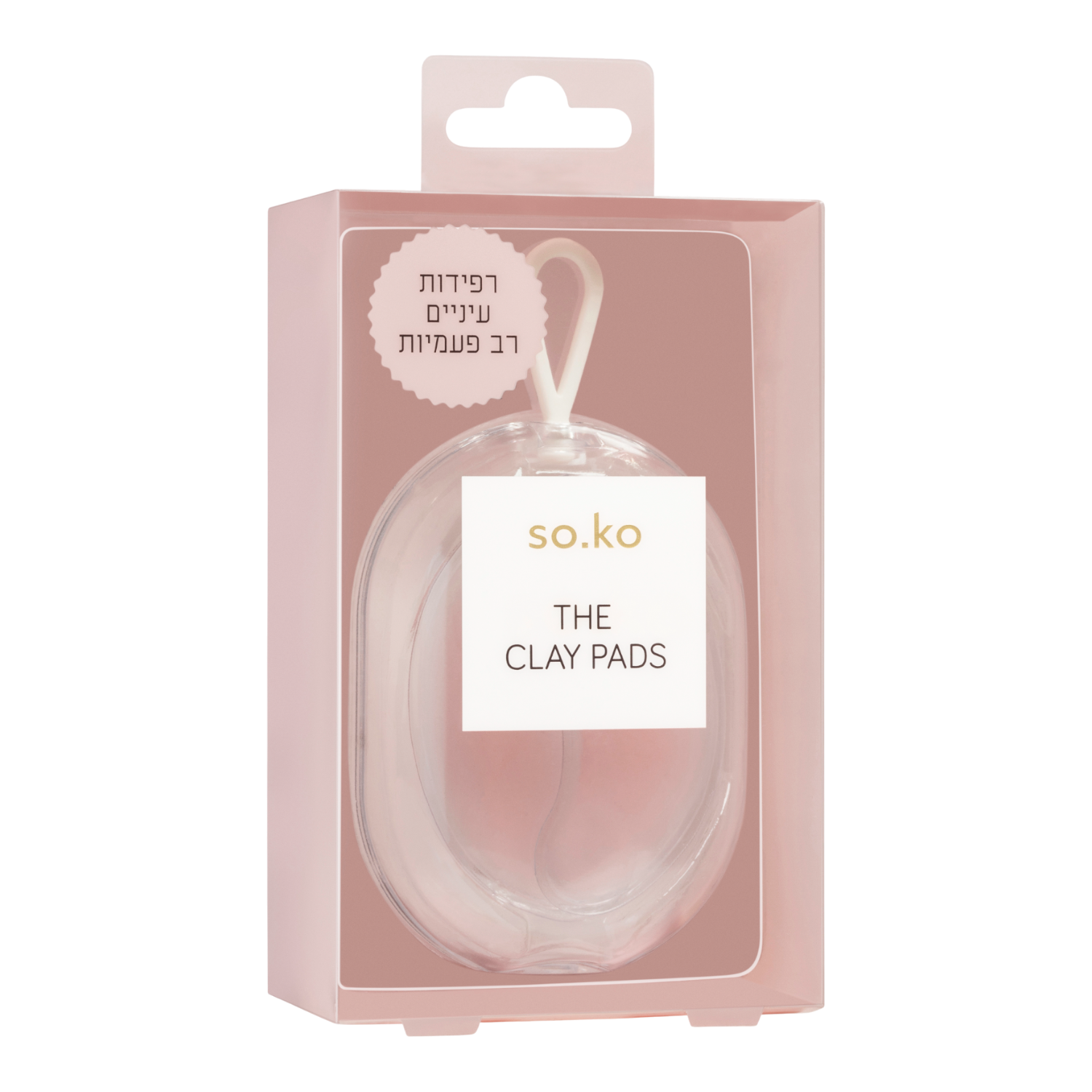 so.ko Clay Pads Hydrożelowe płatki pod oczy 