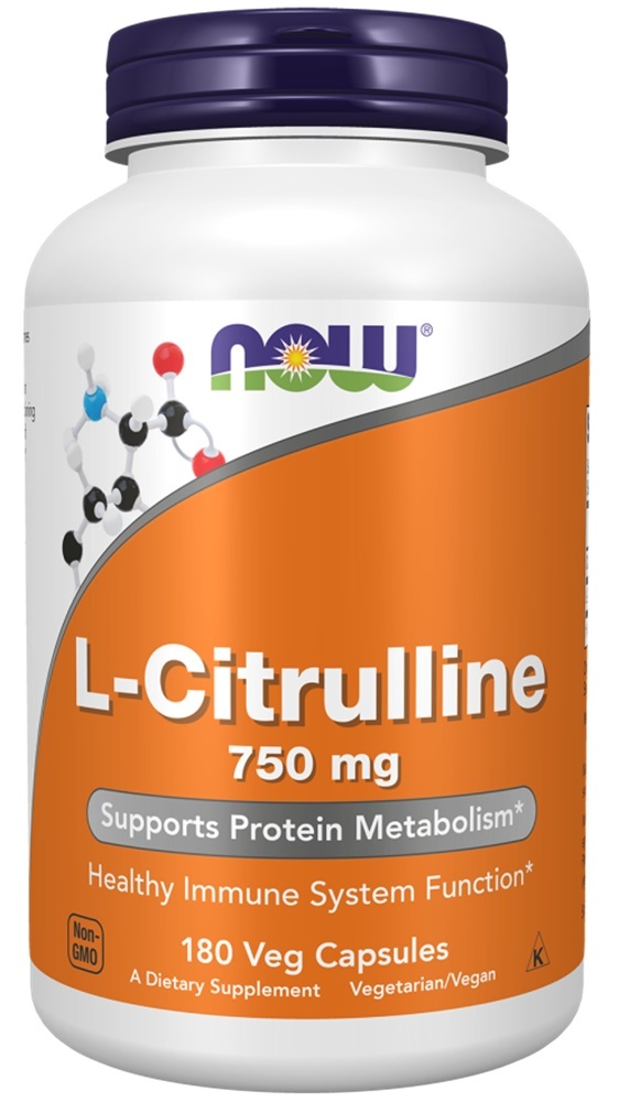 Now Foods L-Citrulline 750 mg, kapsułki 90 szt.