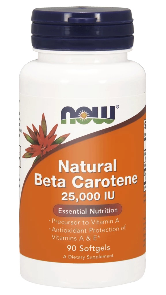 Now Foods Beta Carotene Natural kapsułki 90 szt.