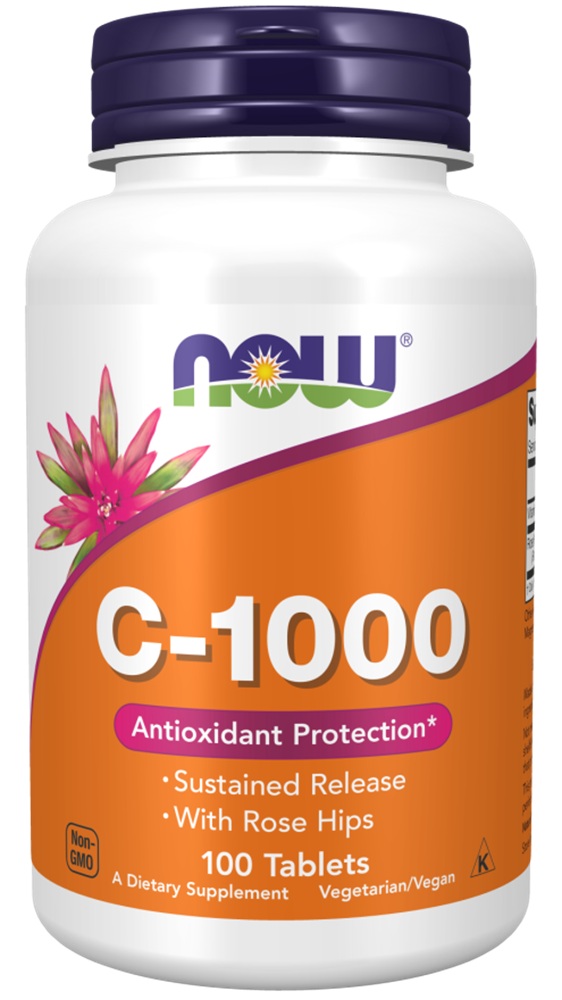 Now Foods C-1000 RH- przedłużone uwalnianie, 100 szt.  ml