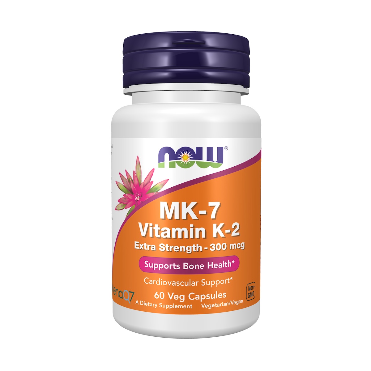 Now Foods Witamina K-2 Mk-7 300 mcg Kapsułki, 60 sztuk  ml