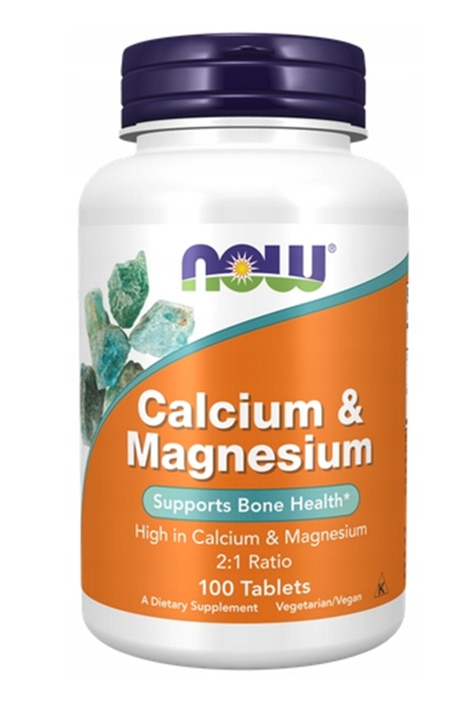 Now Foods Cal_Mag(500/250) 100 szt.