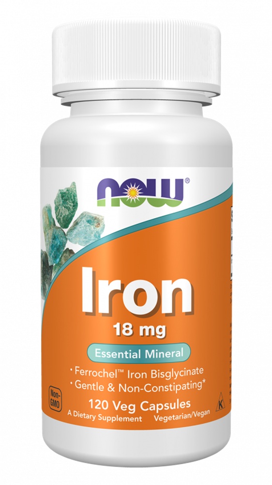 Now Foods Iron 18mg 120 szt.