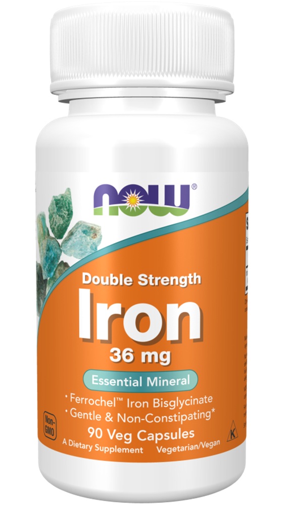 Now Foods Iron 36mg 90 szt.
