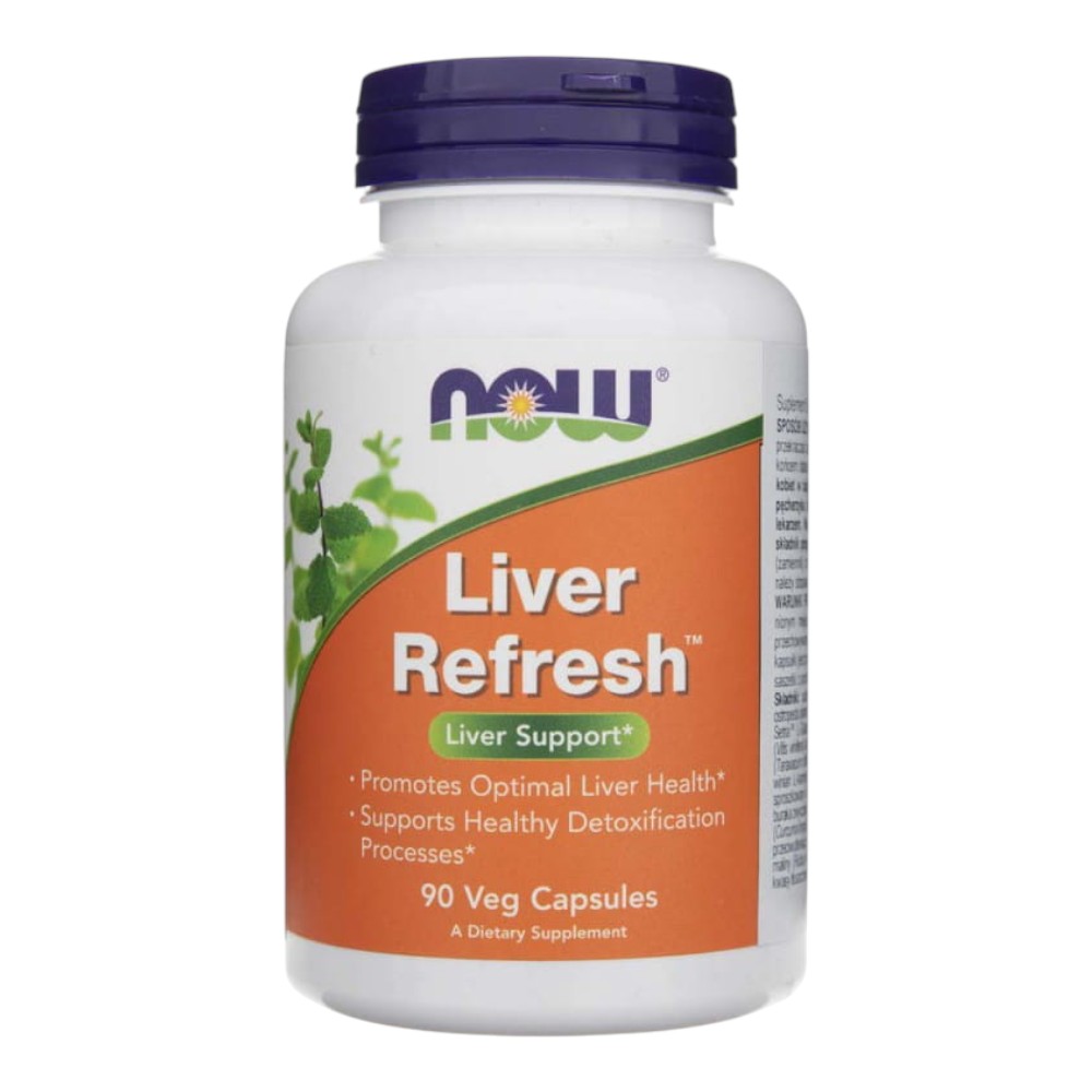 Now Foods Liver Refresh Kapsułki, 90 sztuk