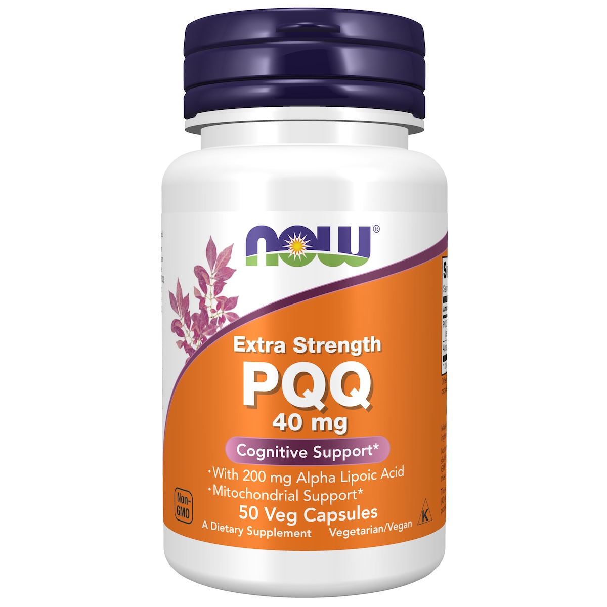 Now Foods PQQ 40 mg Extra Strenght Kapsułki, 50 sztuk