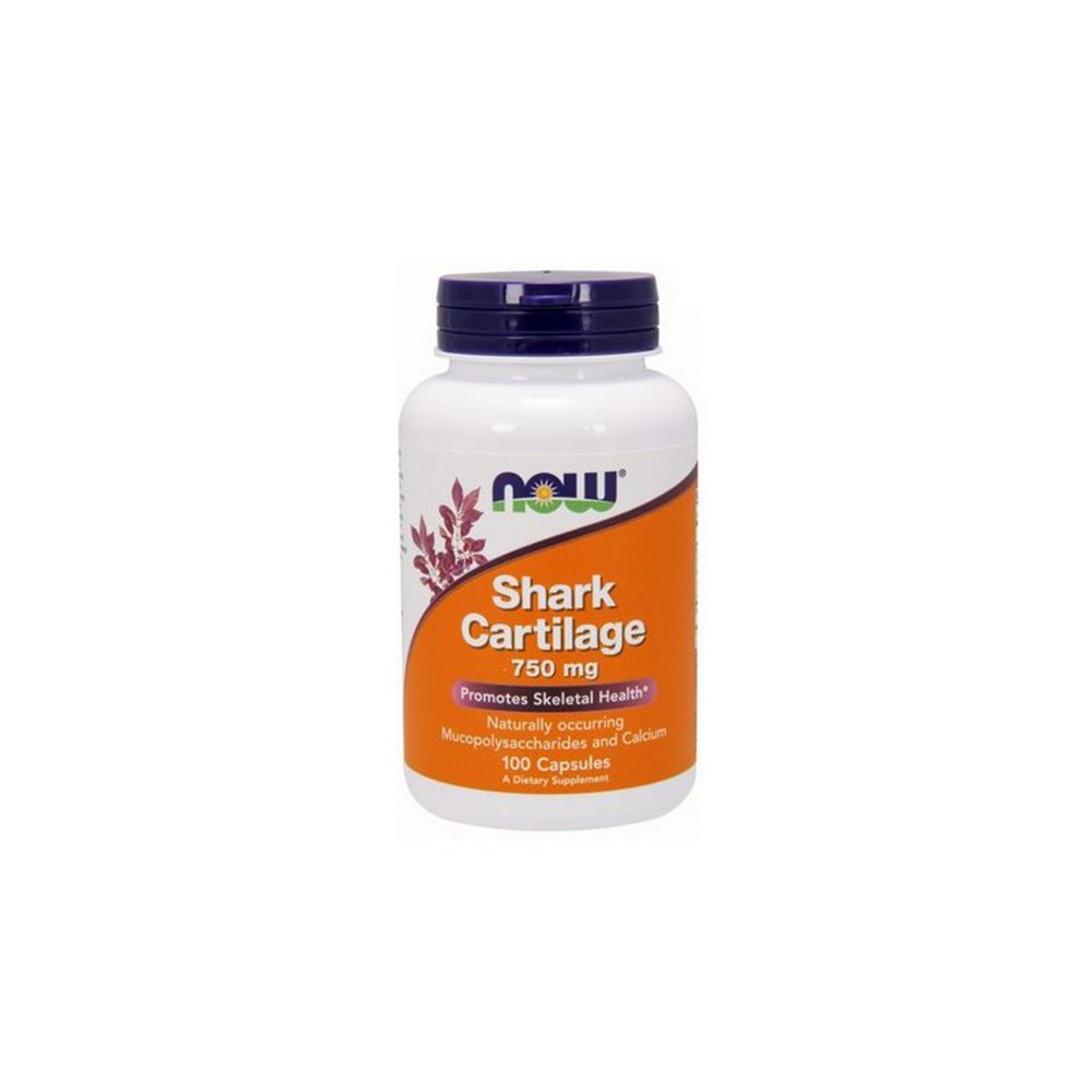 Now Foods Chrząstka Rekina 750 mg, kapsułki 100 szt.