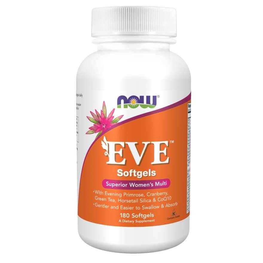 Now Foods Eve Womens Multiple Vitamin Kapsułki, 180 kaps.