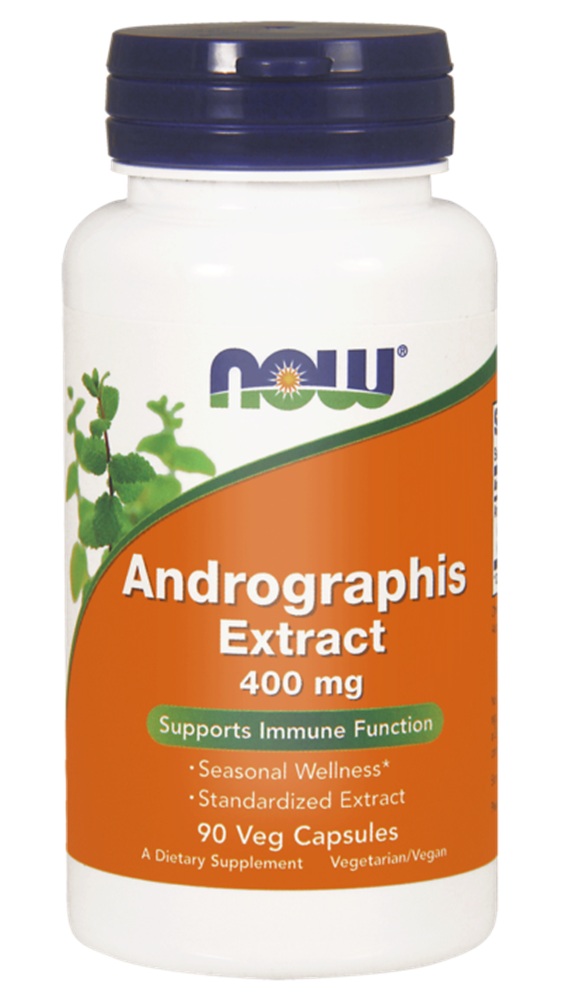 Now Foods AndroGraphis Extract 400 mg, kapsułki 90 szt