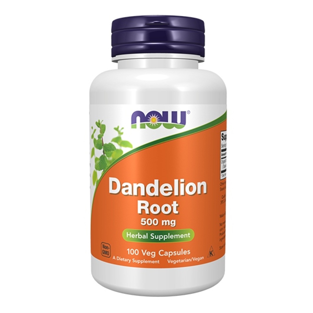 Now Foods Dadelion Root 500 mg 100 szt.