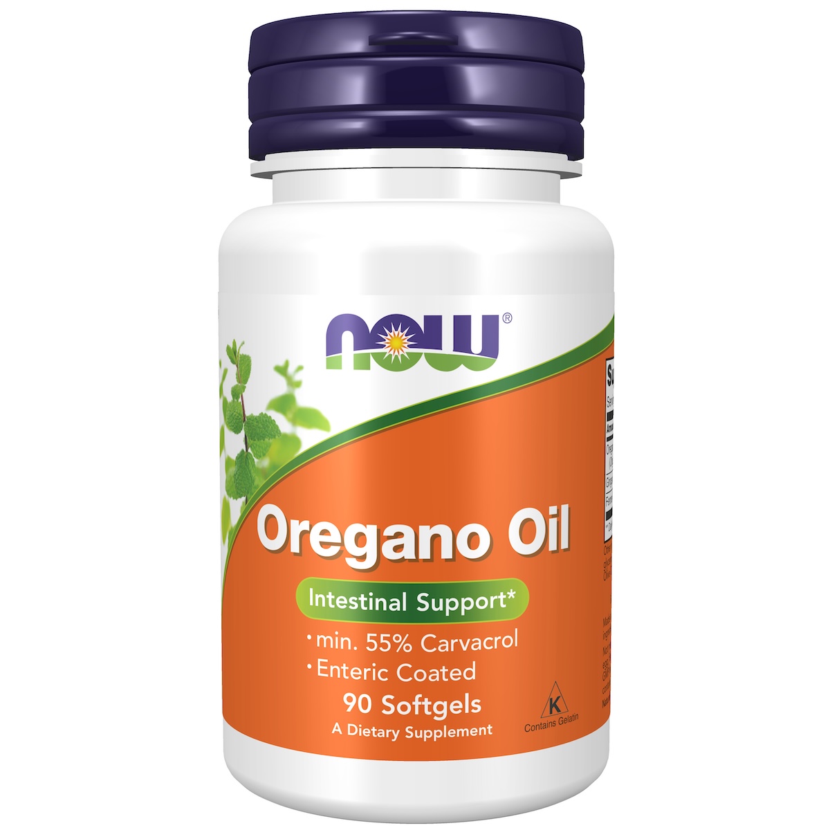 Now Foods Oregano Oil Kapsułki, 90 sztuk