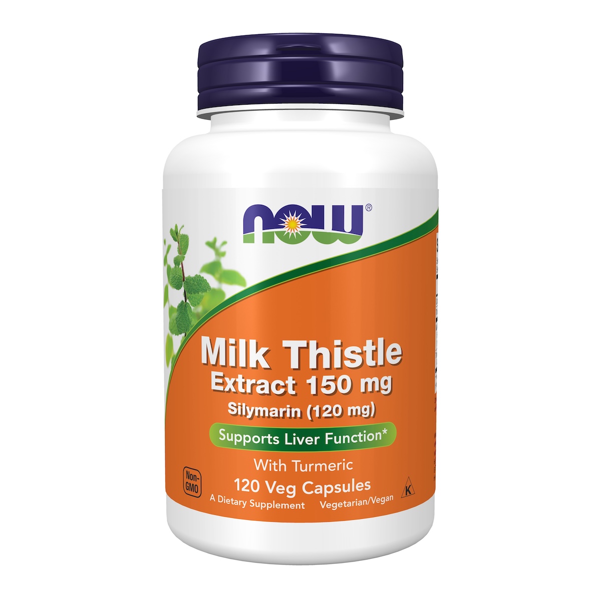Now Foods Milk Thistle Extract (Sylimarin) 150 mg Kapsułki, 120 sztuk