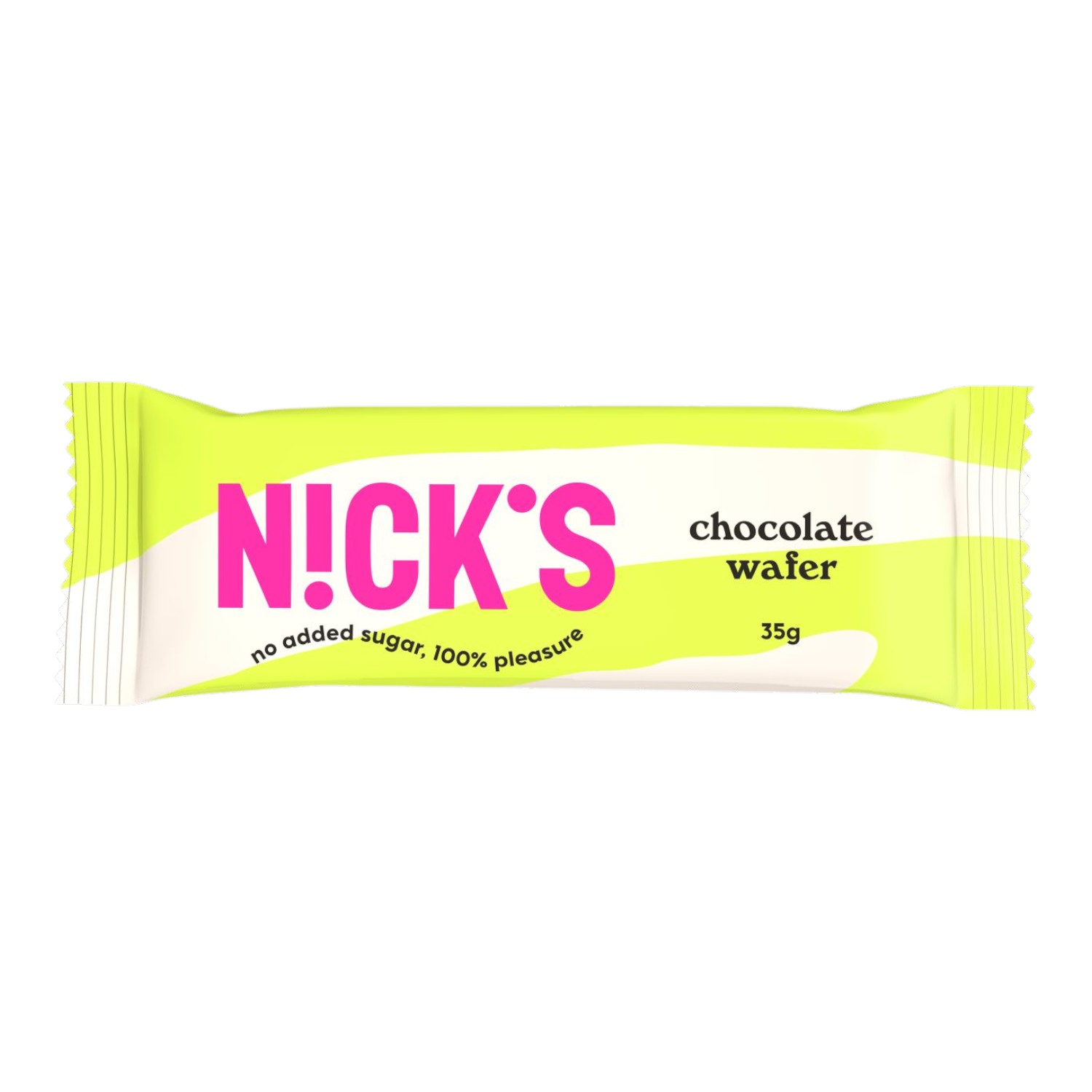 NICKs Chocolate Wafer Bezglutenowy Wafelek w 34% Czekoladzie Mlecznej