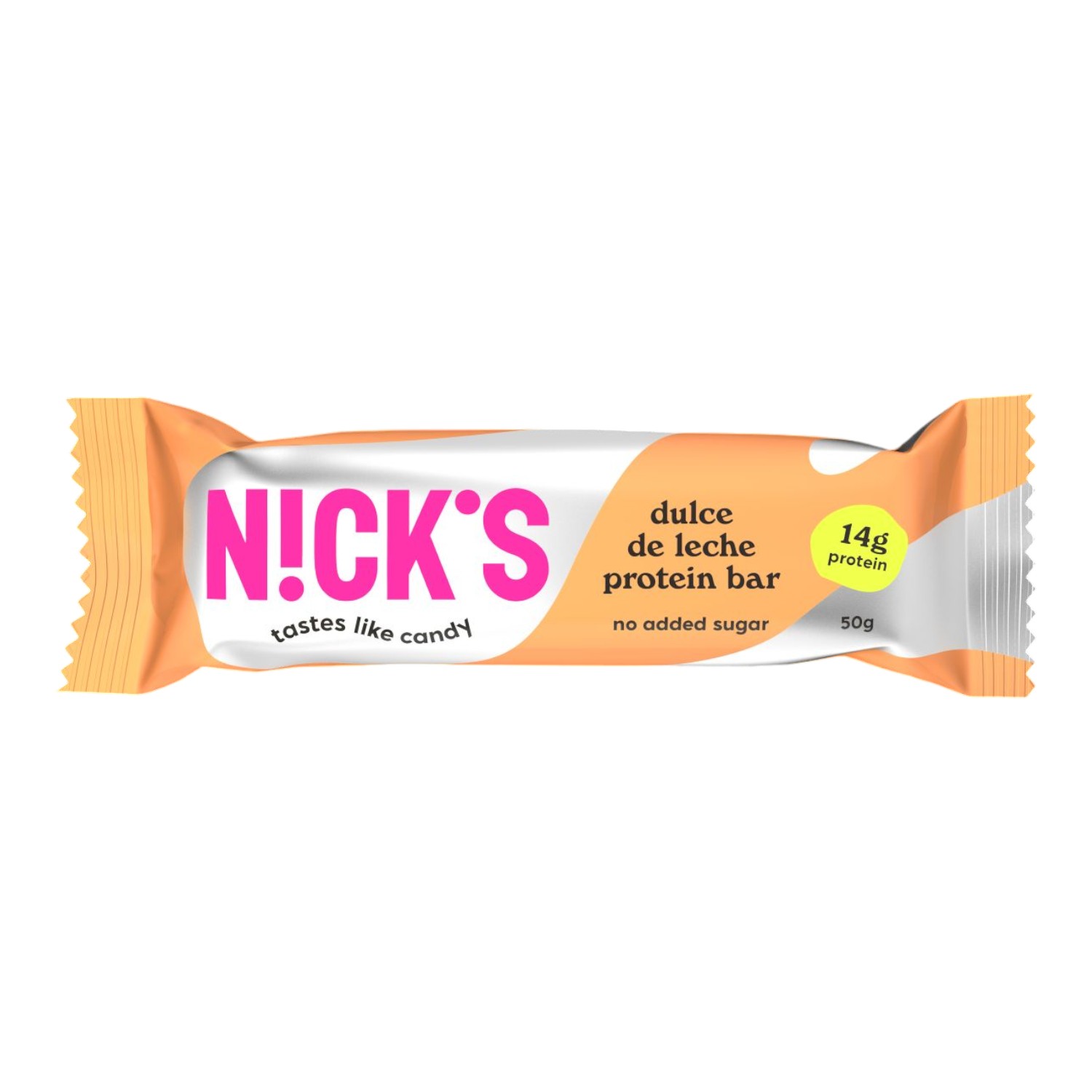 NICKs Dulce de Leche Protein Bar Baton Proteinowy Karmel i Ciasteczka