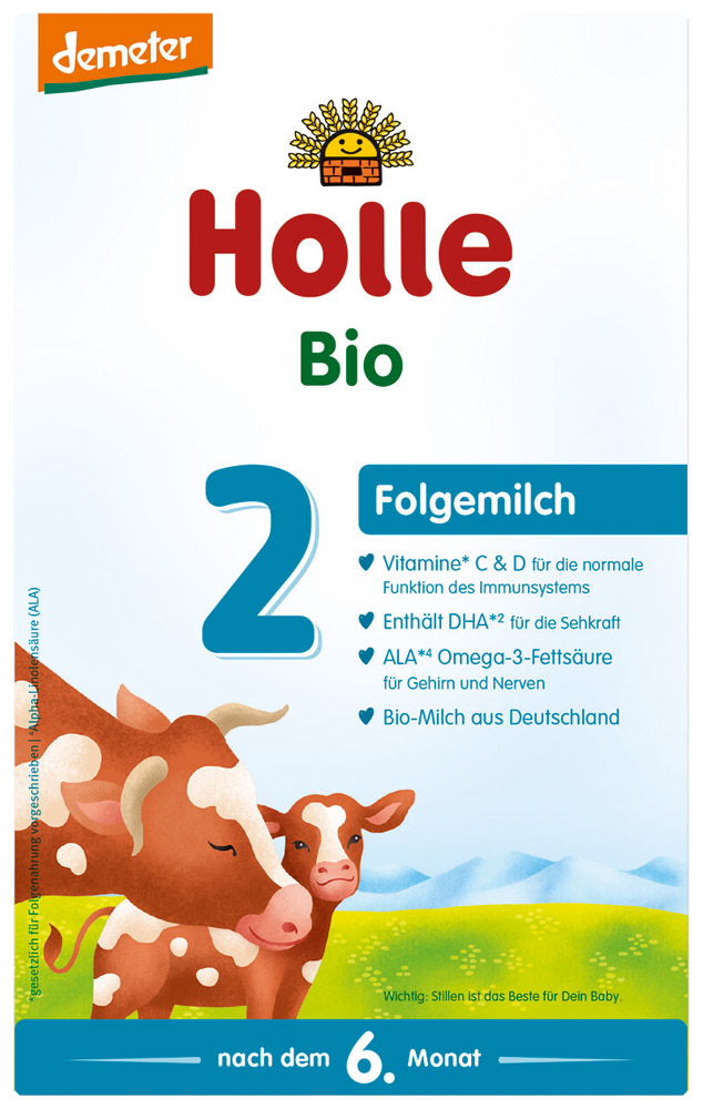 Holle Bio Mleko 2. następne od 6 m-ca życia 600 g