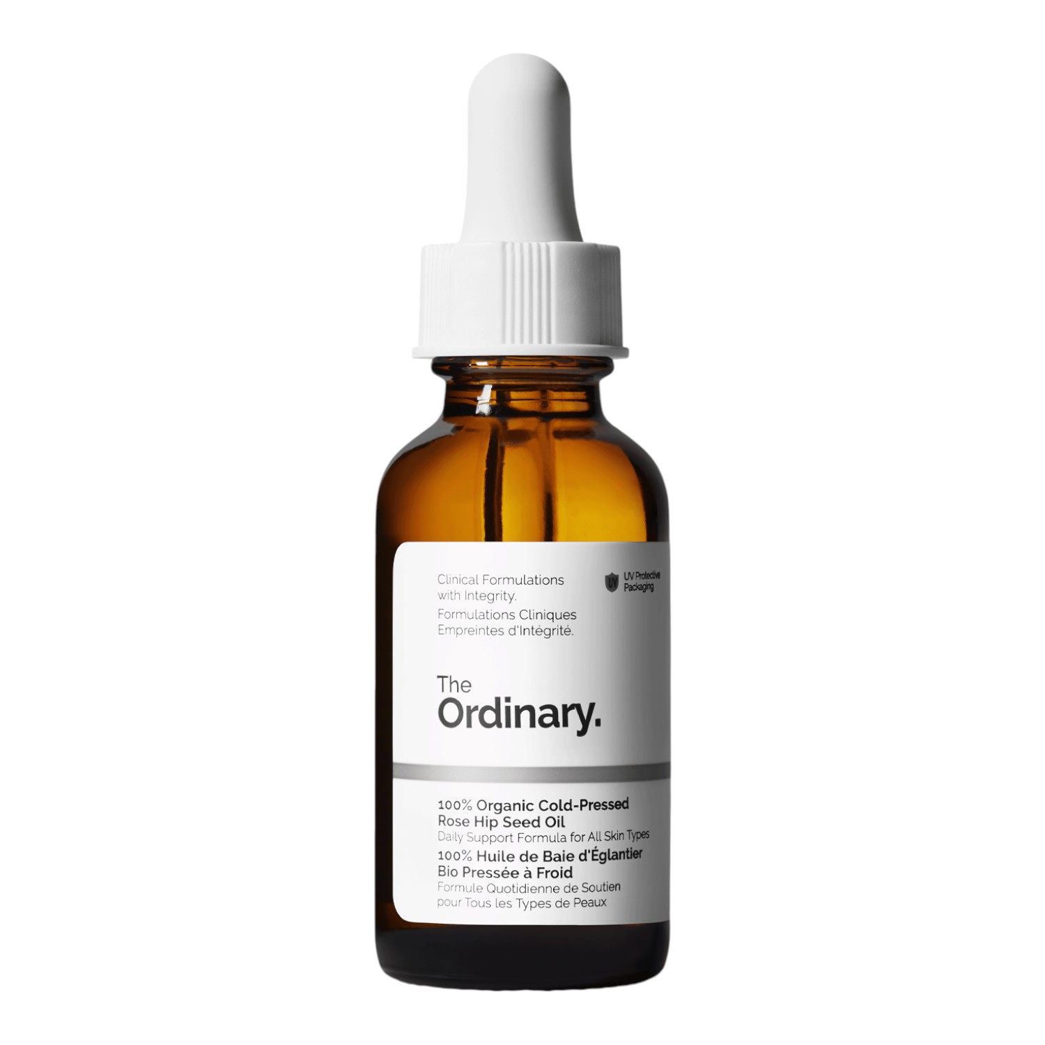 The Ordinary 100% Organic Cold-Pressed Rose Hip Seed Oil Olej z nasion dzikiej róży, 30 ml