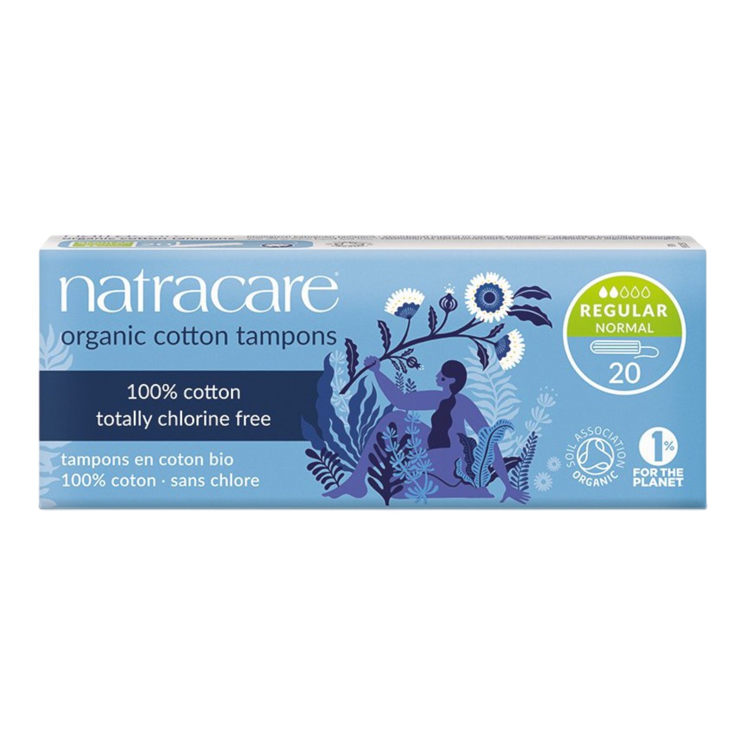 Natracare Bio Tampony higieniczne, regular 20 szt.