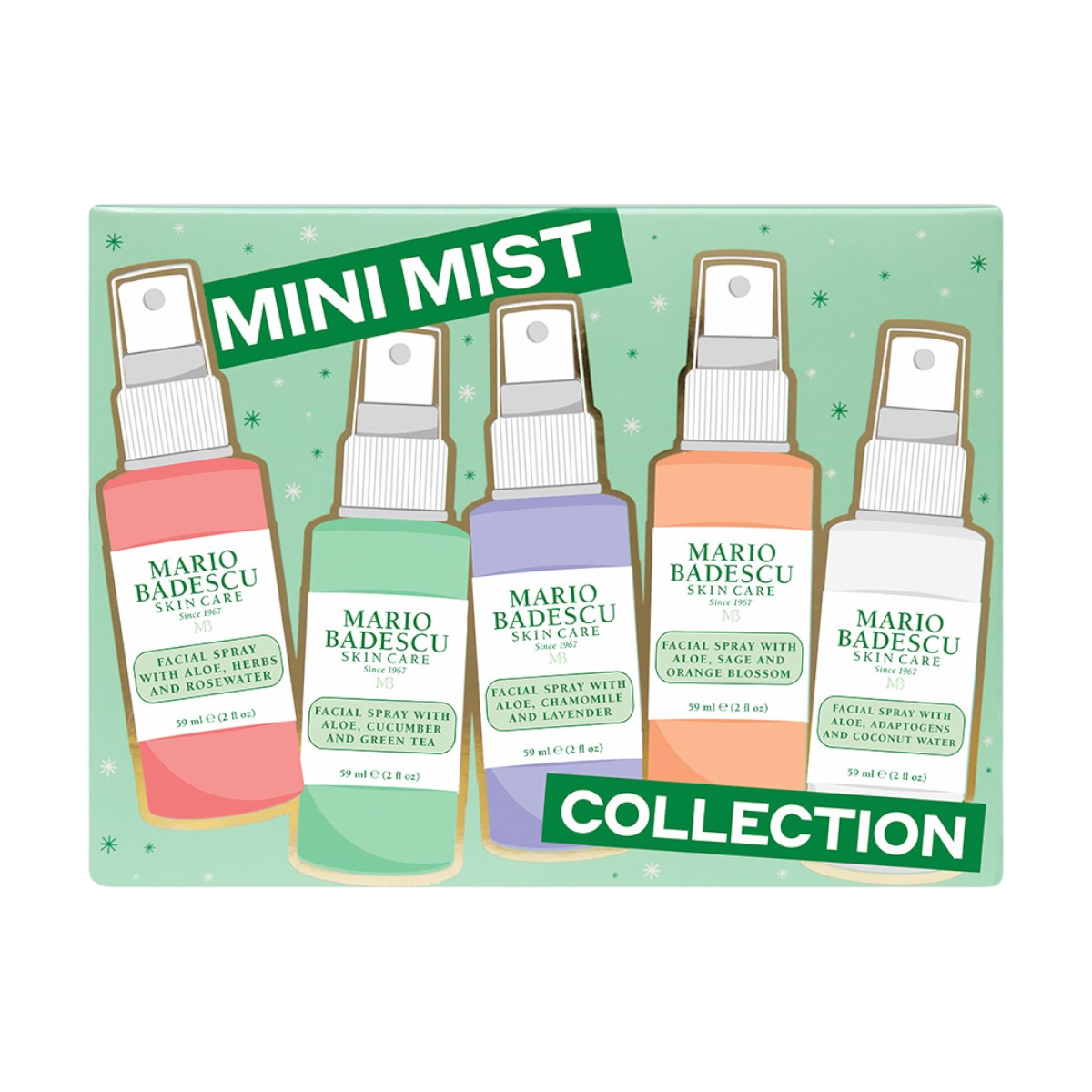 Mario Badescu Mini Mist Collection Confezione Regalo Illuminante E Idratante-image