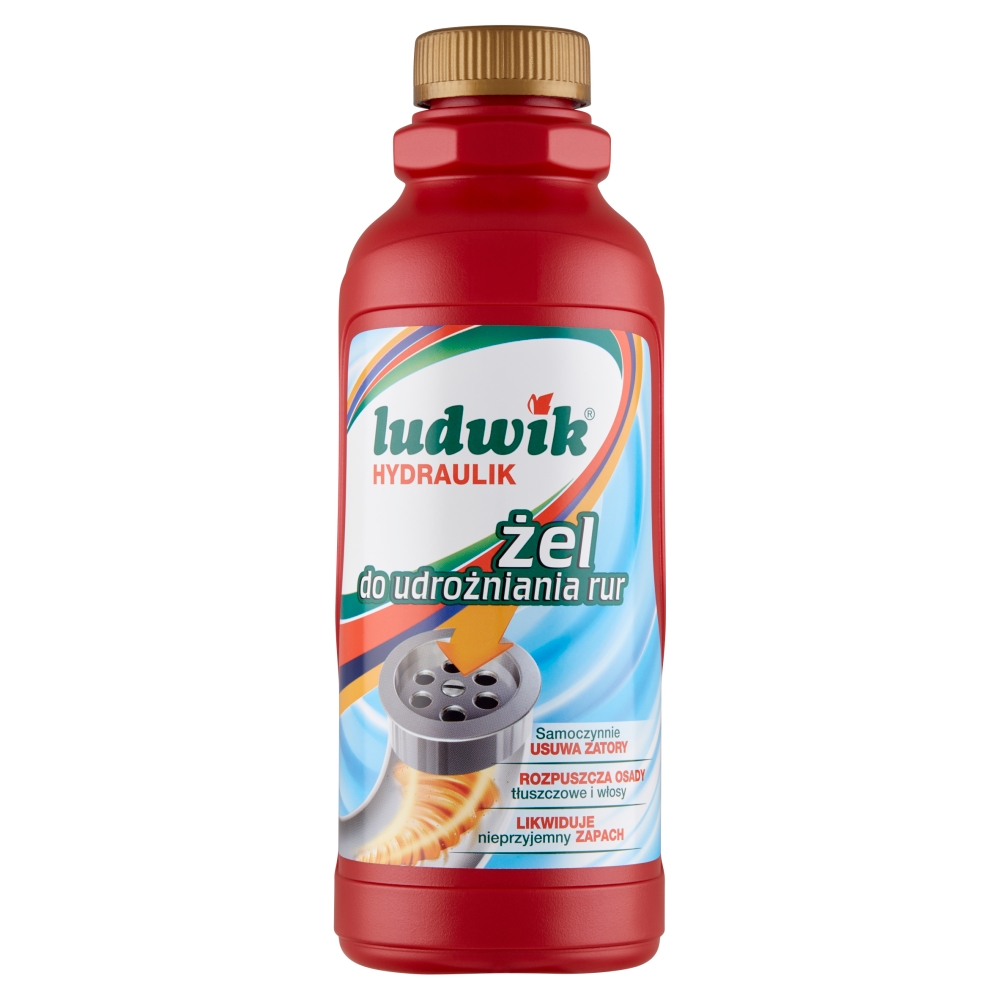 Ludwik Hydraulik Żel do udrożniania rur 500 g 500 g