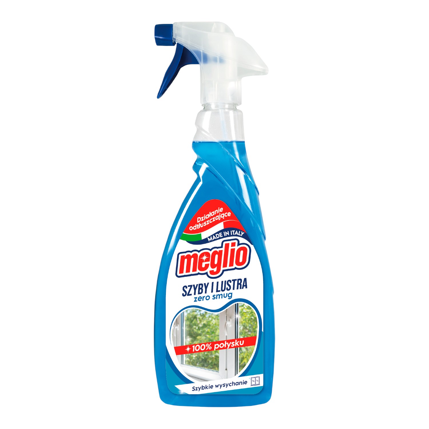 Meglio Zero Smug - szyby i lustra, 650 ml