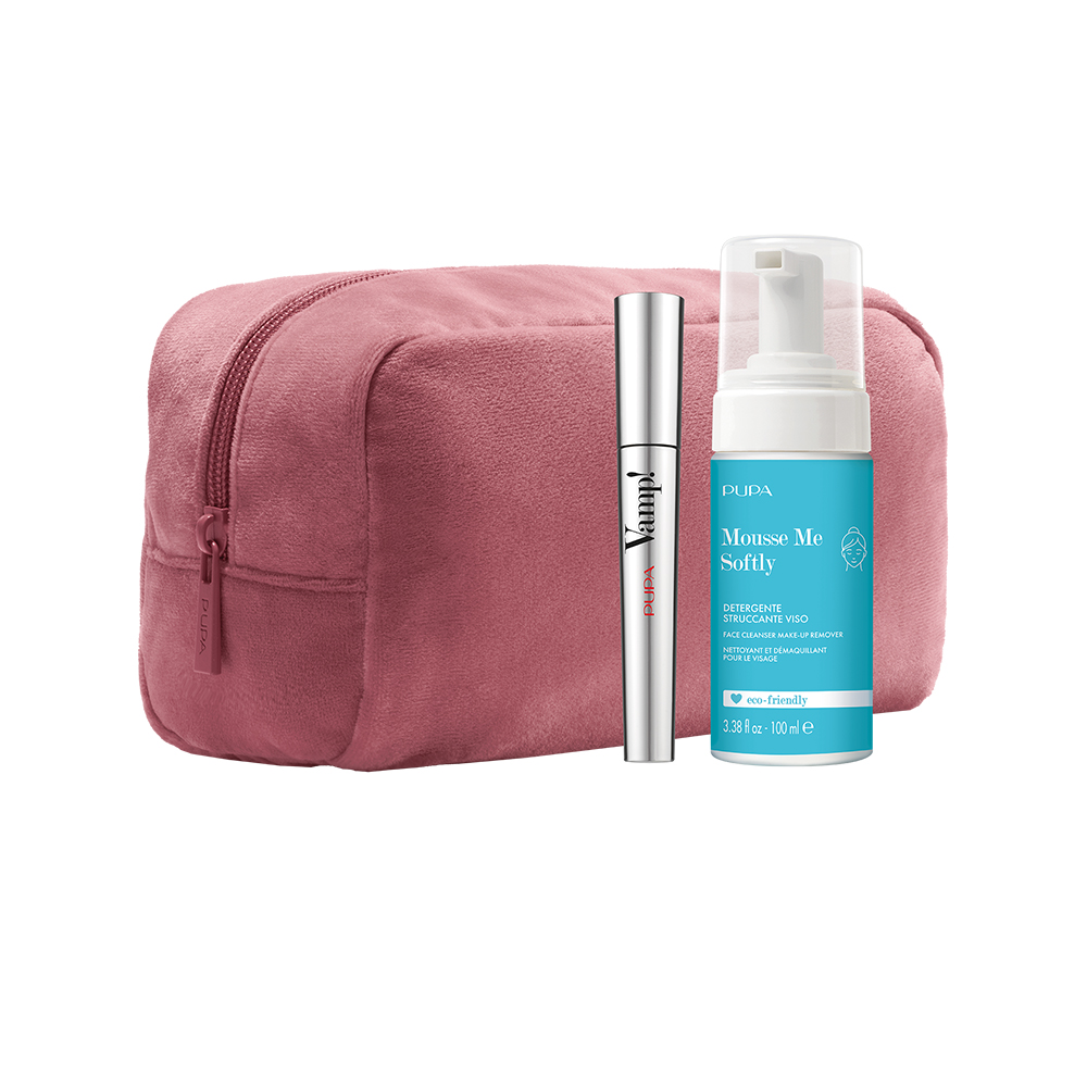 Pupa Vamp! Zestaw: Tusz do rzęs + Mousse Me Softly Pianka do mycia twarzy 