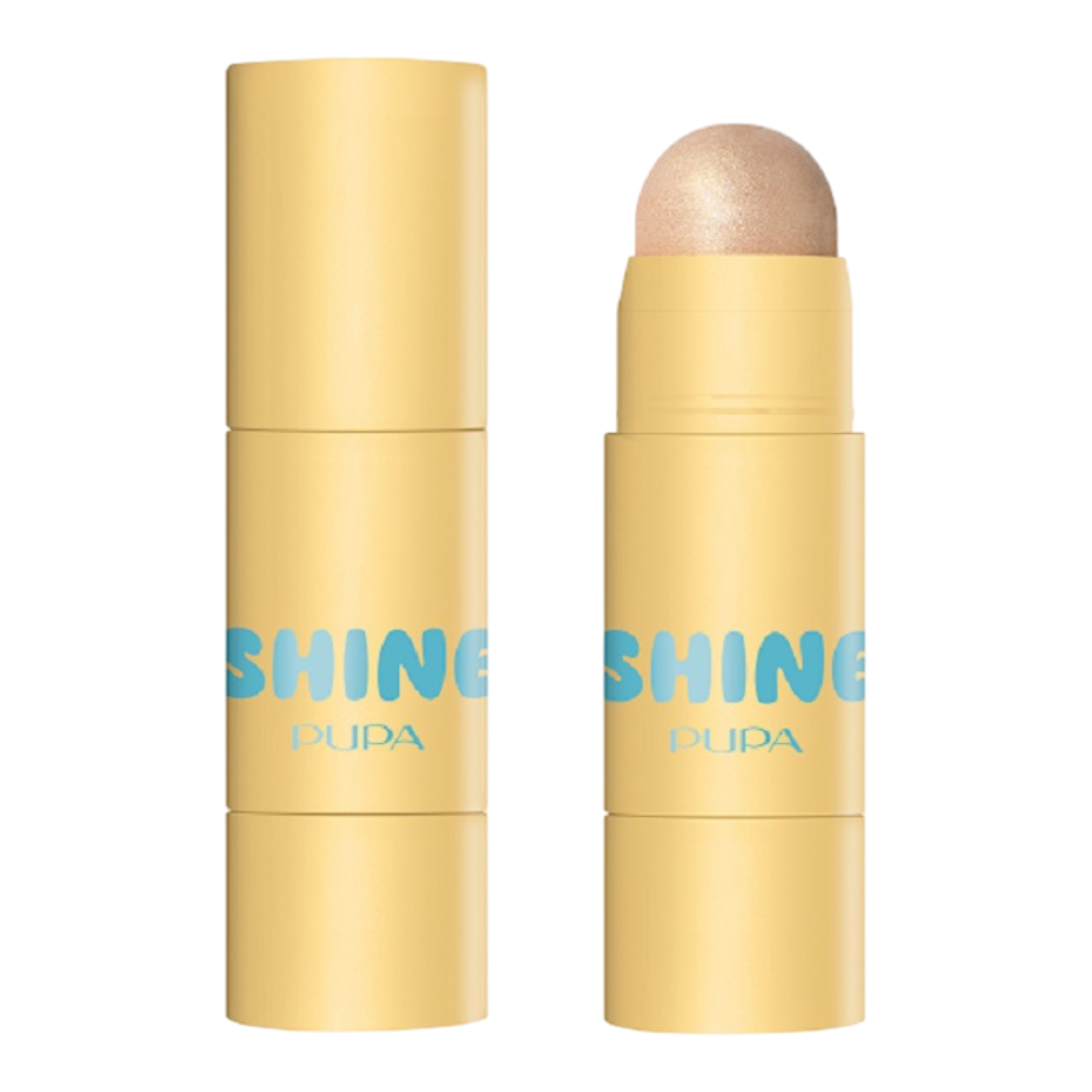 Pupa Shine Rozświetlający stic do twarzy, 002 Golden Hour