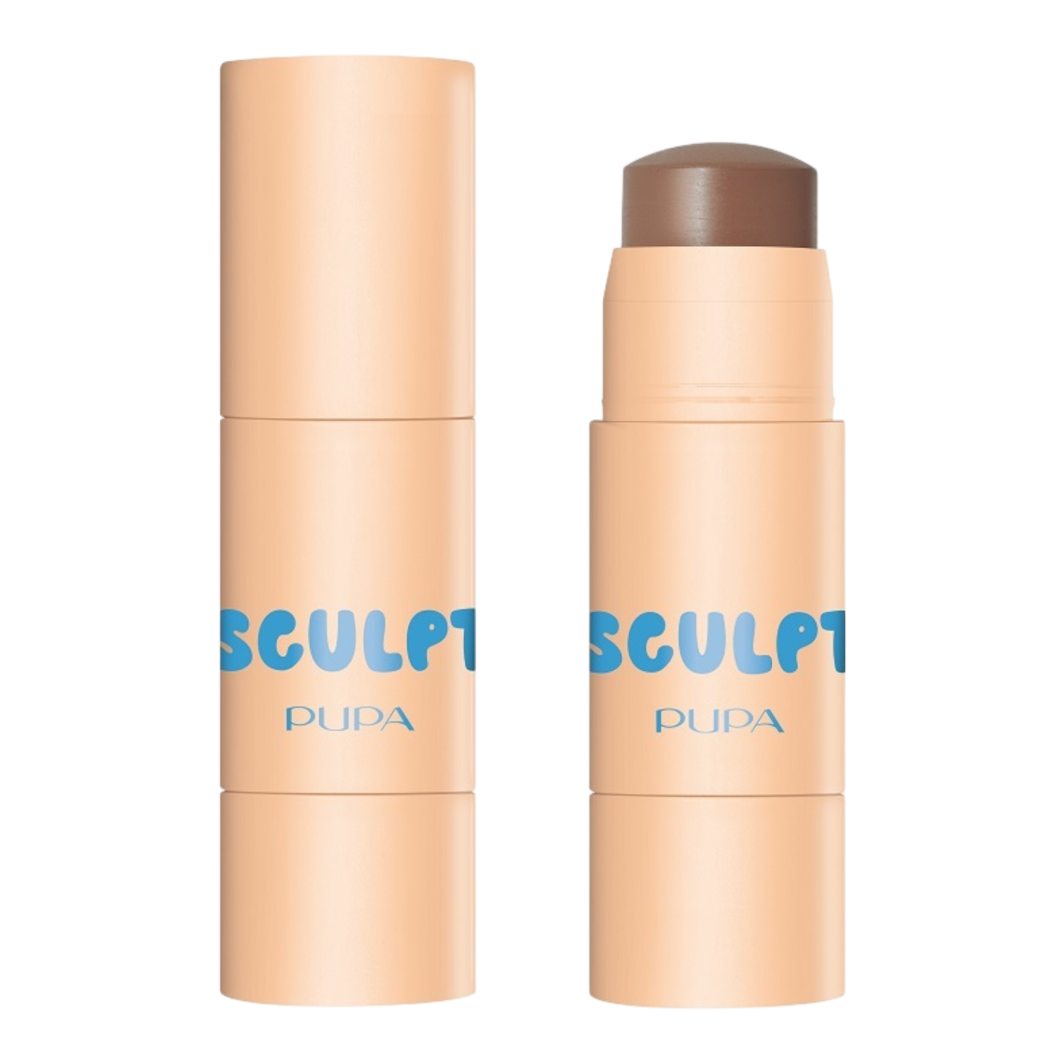 Pupa Sculpt Stick do konturowania twarzy, 002 Medium-Dark