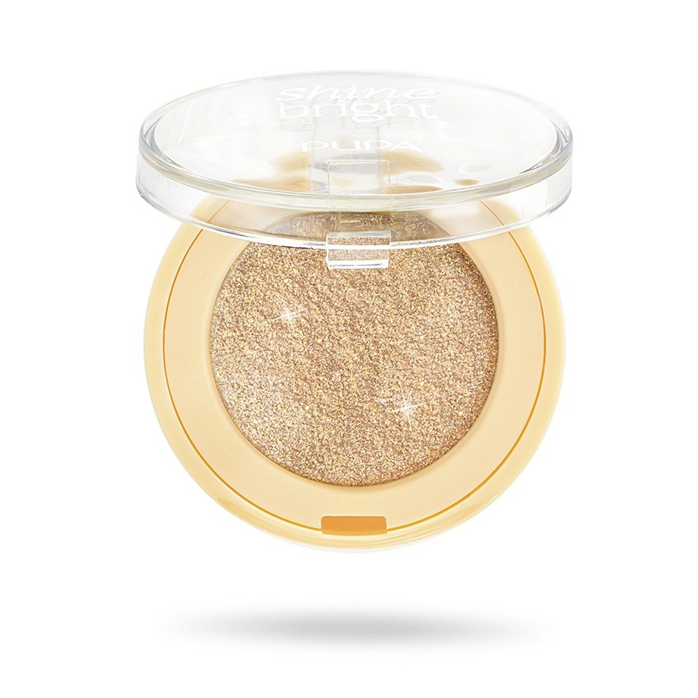 Pupa Shine Bright Cień do powiek 001 Golden Hour 