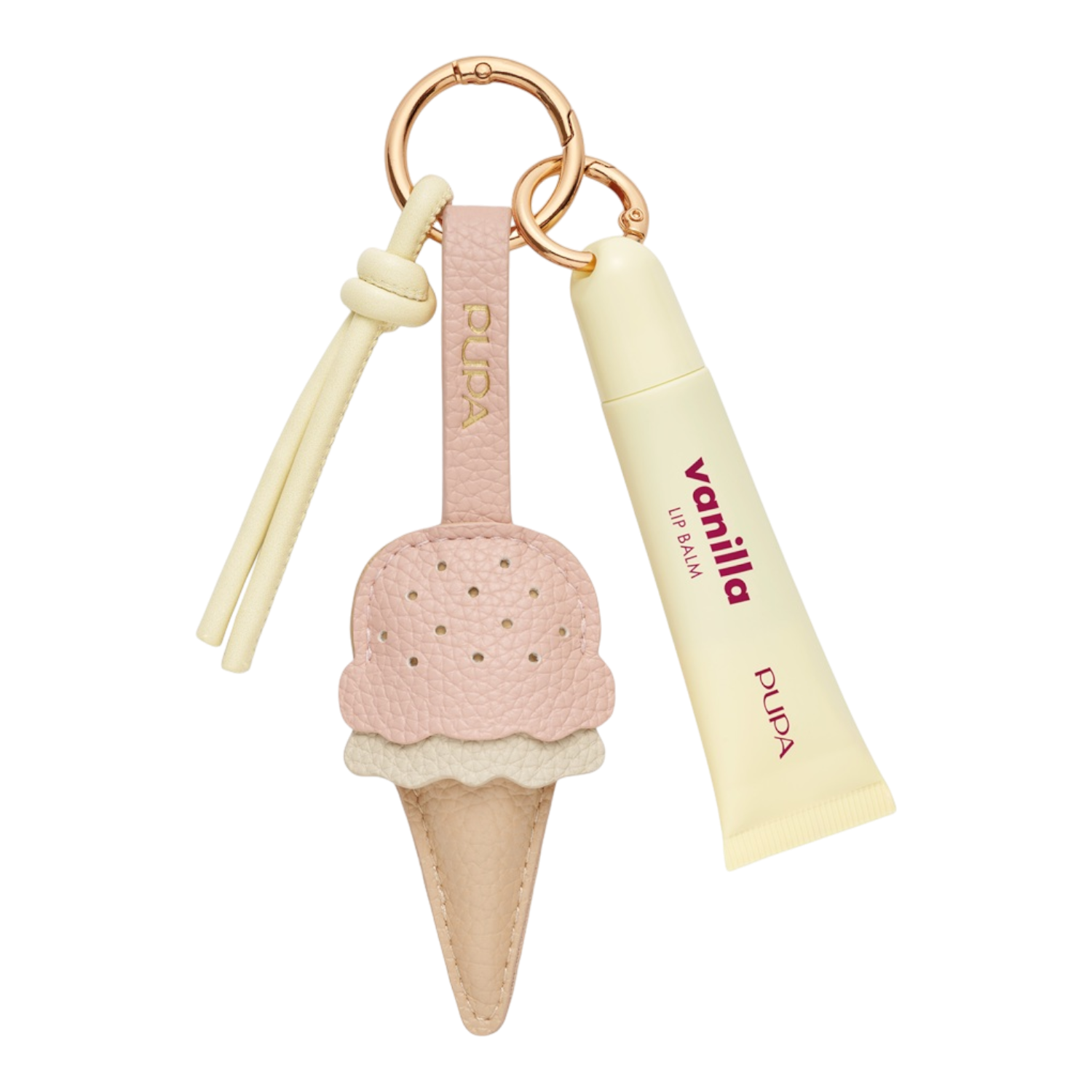 Pupa Happy Charms Ice Cream Balsam do ust z brelokiem Vanilla