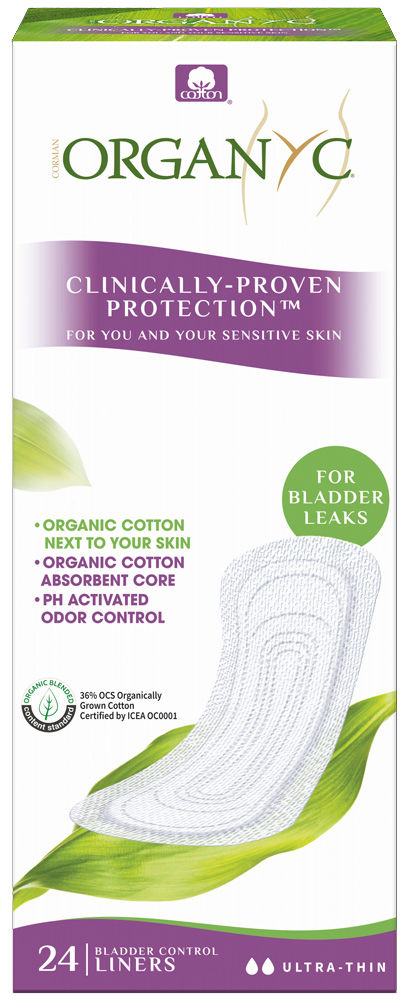 Organyc Bio Wkładki urologiczne bio w stanach nietrzymania moczu 