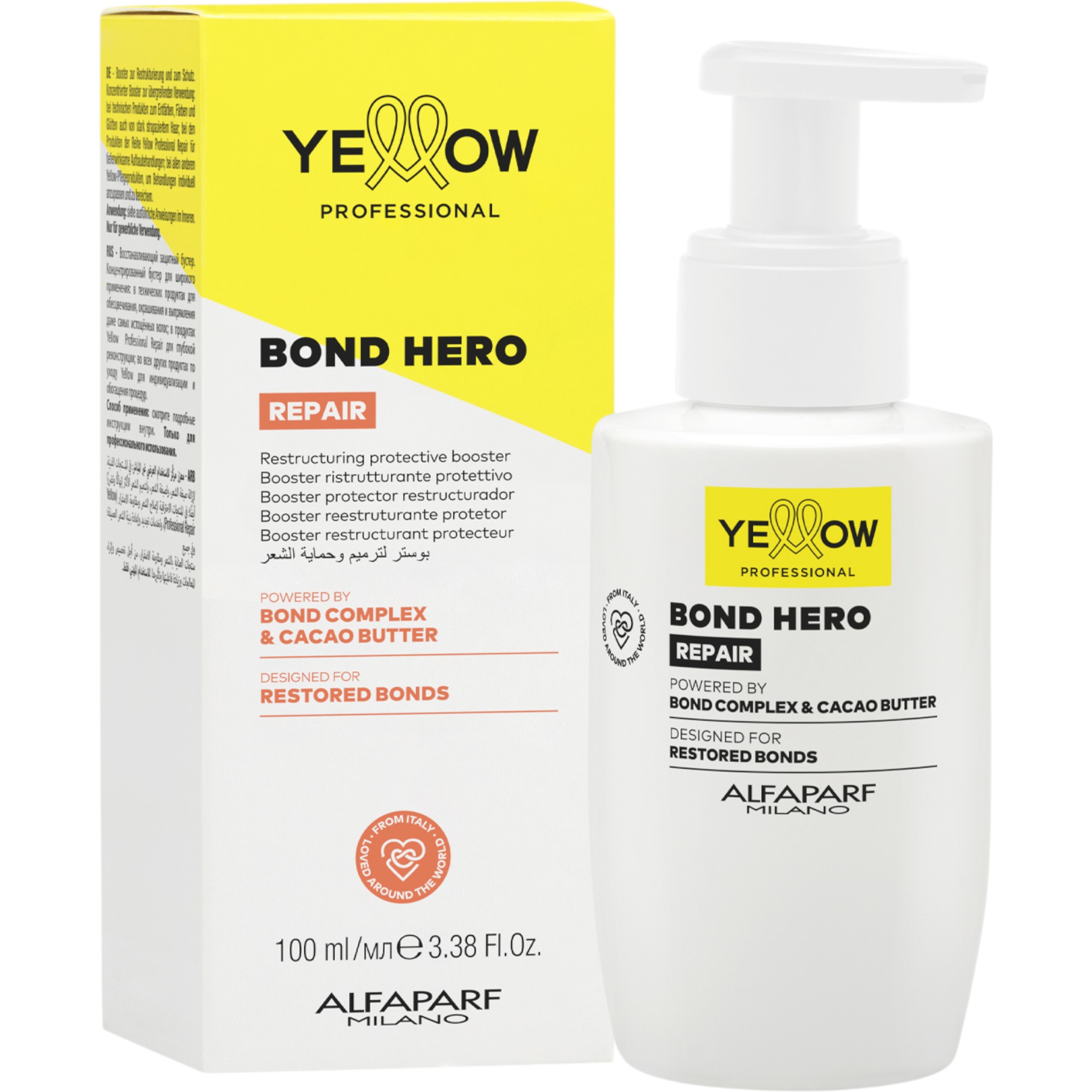 Yellow Repair Serum do włosów Bond Hero