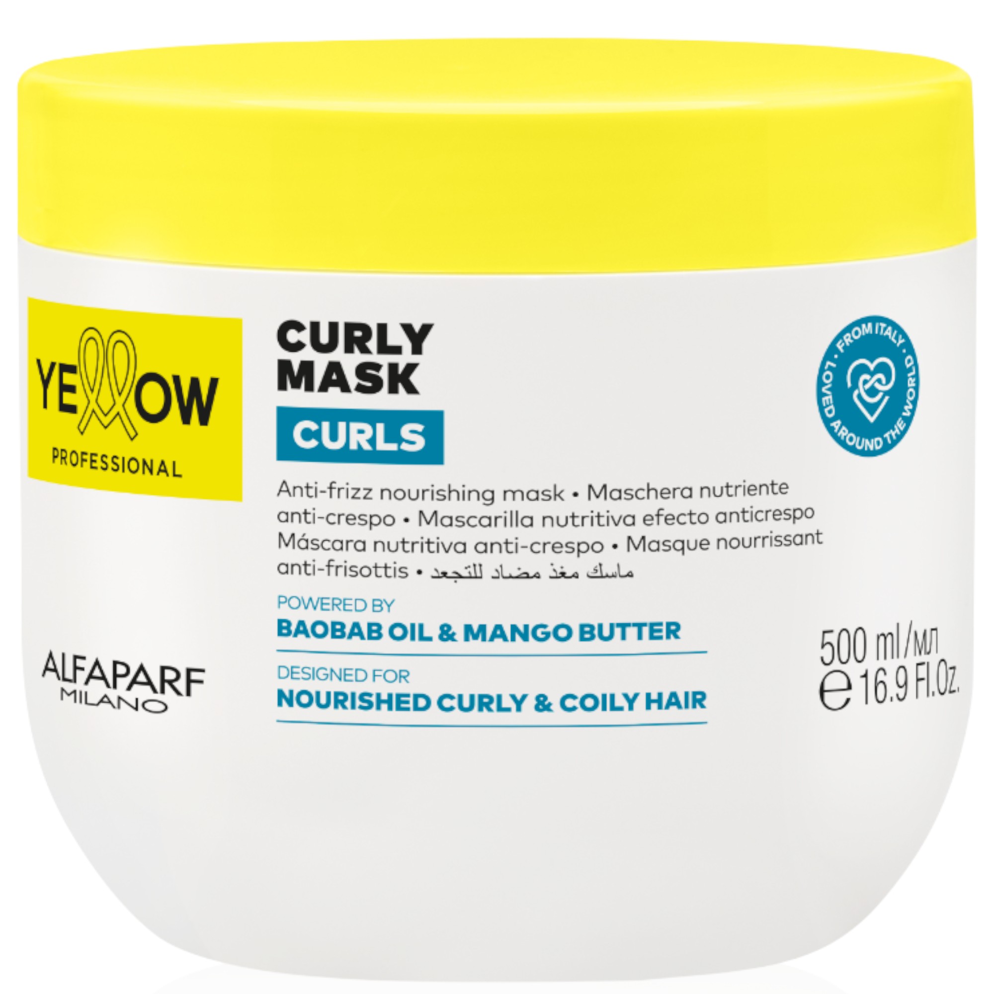 Yellow Curl Maska do włosów, 500ml