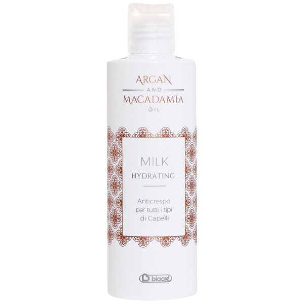 Biacre Mleczko nawilżające do włosów Argan i Macadamia